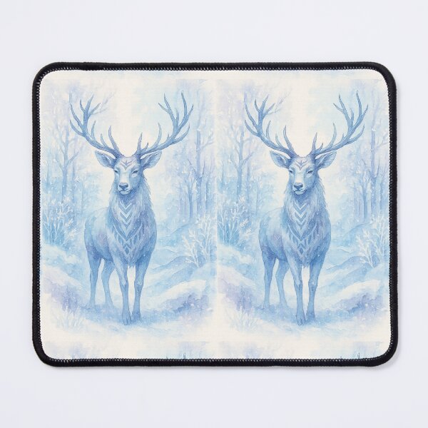 Item preview, .Frosted Tribal Deer designed and sold by The Daily Sketchbook .
