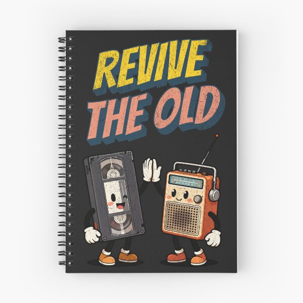 Item preview, Revive The Old - VHS Tape and Radio Retro High Five designed and sold by AwesomeBeyondLimits.
