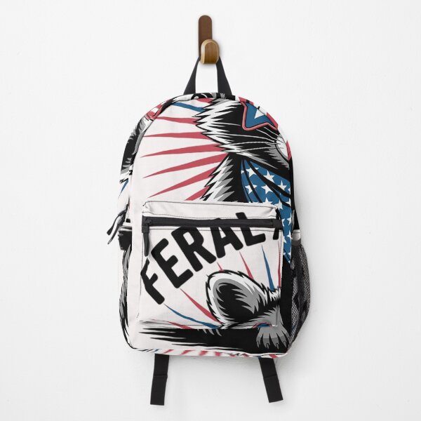 Item preview, Feral & Free Patriotic Racoon Feral And Free 4th July12 designed and sold by RoyTill0Art.