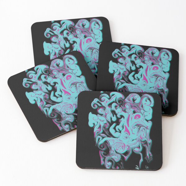 Item preview, Turquoise Dreams Abstract Design  designed and sold by Deafvisionary.