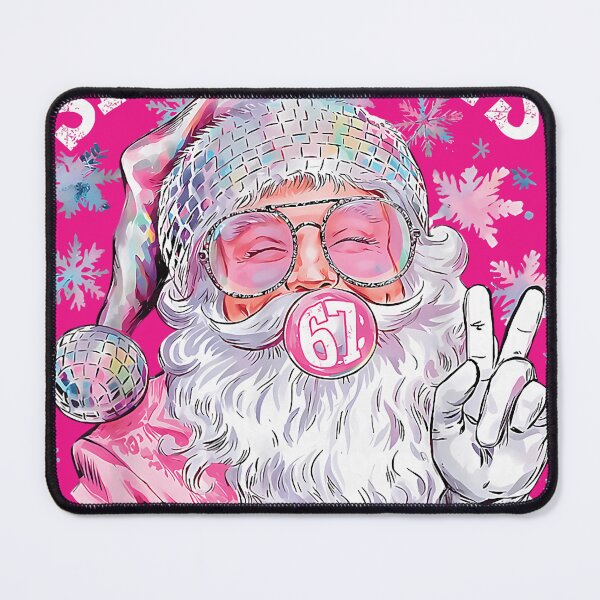 Item preview, Santa Says Six Seven Christmas Santa Peace Vintage Look designed and sold by Han1986.