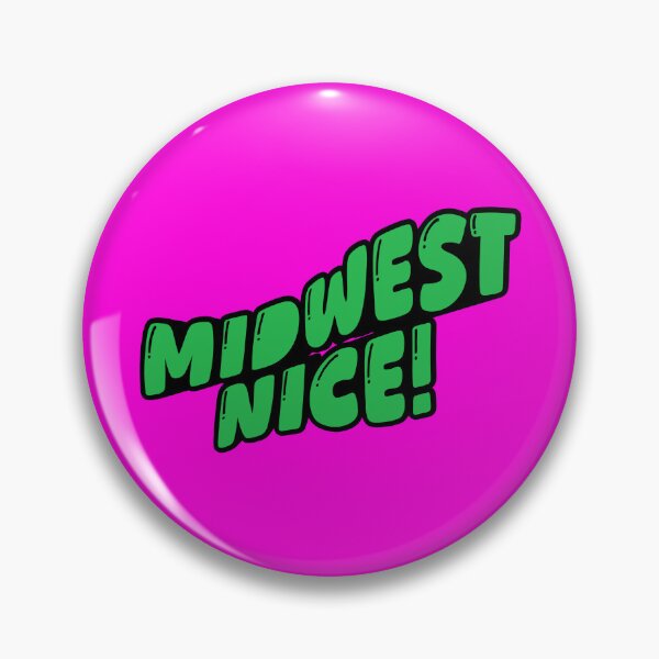 Item preview, Midwest Nice Bubbly Green Typography designed and sold by SimplyJasper.
