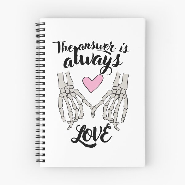 Item preview, The answer is always love Aesthetic Alternative Design designed and sold by OldSkullDesigns.