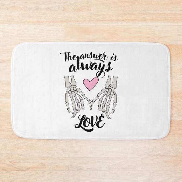 Item preview, The answer is always love Aesthetic Alternative Design designed and sold by OldSkullDesigns.
