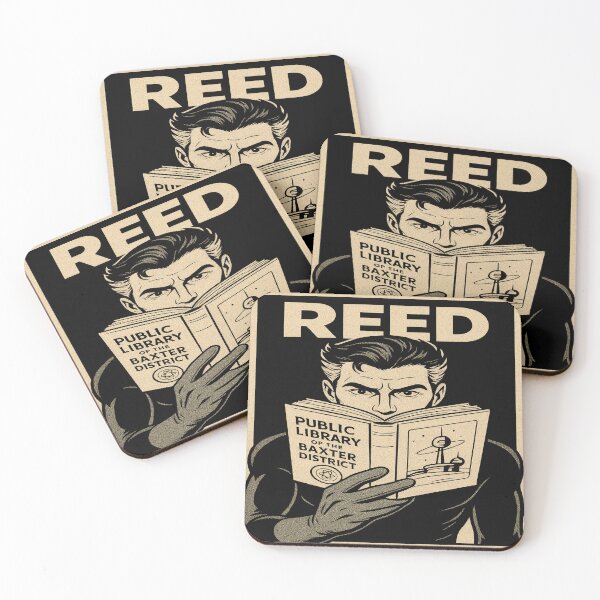 Item preview, Reed – Vintage Comic-Style Illustration designed and sold by G33K STORE.