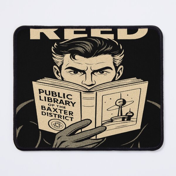 Item preview, Reed – Vintage Comic-Style Illustration designed and sold by G33K STORE.