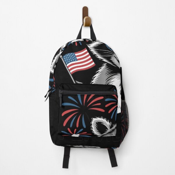 Item preview, Feral & Free Patriotic Racoon Feral And Free 4th July27 designed and sold by RoyTill0Art.