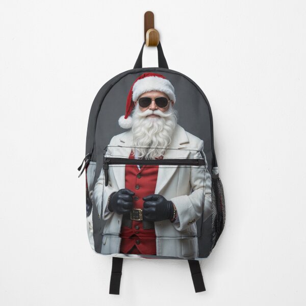 Artikelvorschau, Stilvoller, moderner Weihnachtsmann im modischen Outfit – Trendige Weihnachtsfiguren-Kunst entworfen und verkauft von PixelVibe782.