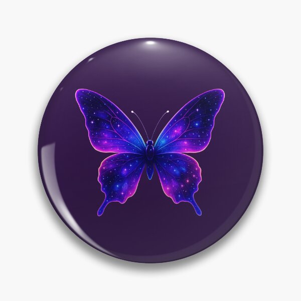 Item preview, Cosmic Butterfly – Magical Neon Wings | Neon Galaxy Fantasy Art designed and sold by Dezpro.