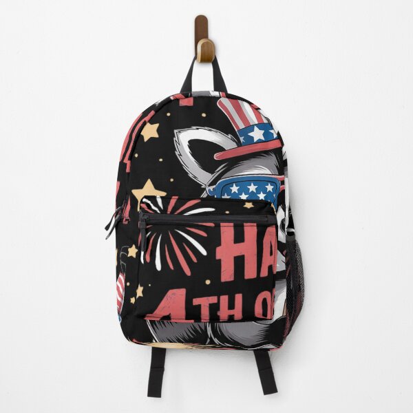 Item preview, Feral & Free Patriotic Racoon Feral And Free 4th July28 designed and sold by RoyTill0Art.
