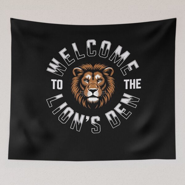 Item preview, Welcome to the Lion’s Den, Chit fan designed and sold by mwebba2005.