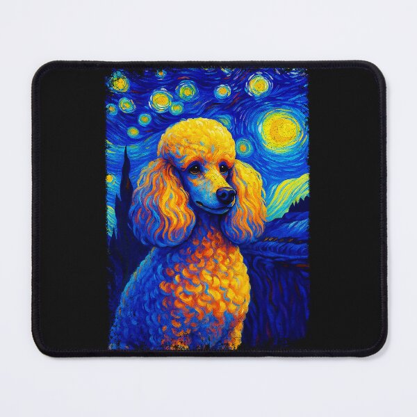 Item preview, STARRY NIGHT - POODLE | Pets and Dogs lovers for Men and Women t-shirt designed and sold by panchiTWO.