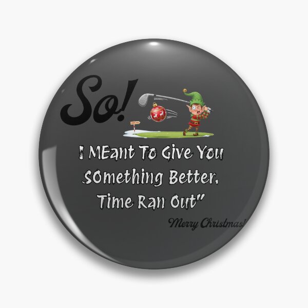 Item preview, Golf Lovers Christmas Humour Catchphrase designed and sold by LANCEWISEMEDIA.