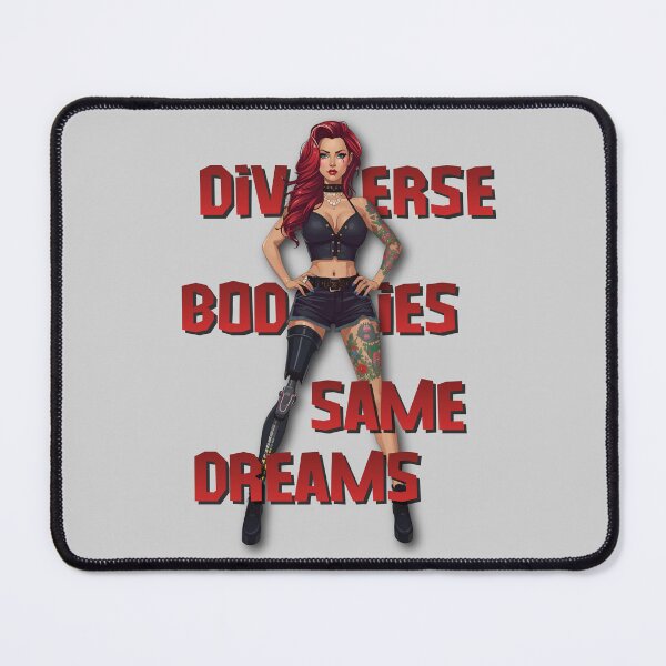 Item preview, Diverse Bodies Same Dreams – Inclusive Disability Representation Art designed and sold by Ivy-Triggs.