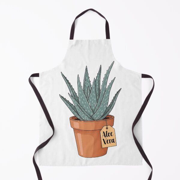 Item preview, Cute Aloe Vera Plant Pot Illustration designed and sold by k3rstman1.