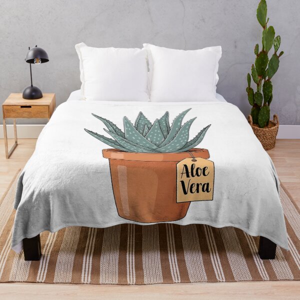 Item preview, Cute Aloe Vera Plant Pot Illustration designed and sold by k3rstman1.