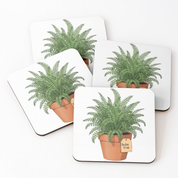 Item preview, Lush Green Boston Fern Potted Plant designed and sold by k3rstman1.