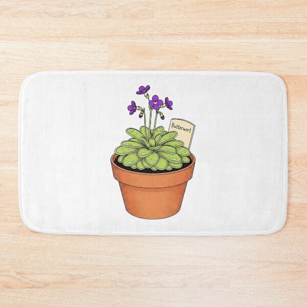 Item preview, Potted Butterwort Carnivorous Plant Botanical Illustration designed and sold by k3rstman1.