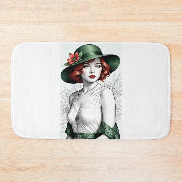 Item preview, Emerald Floral Art Illustration designed and sold by jordiyakout84.