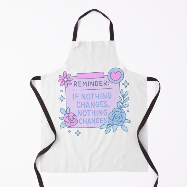Item preview, Pastel Reminder Quote • If Nothing Changes Nothing Changes • Soft Self-Growth Aesthetic designed and sold by SirensSageStone.
