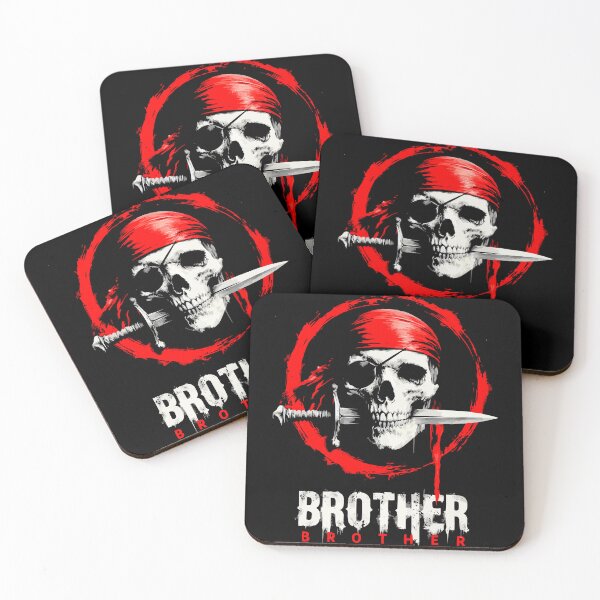 Item preview, Pirate Skull with Dagger | Brotherhood Legend designed and sold by VikArtStudio.