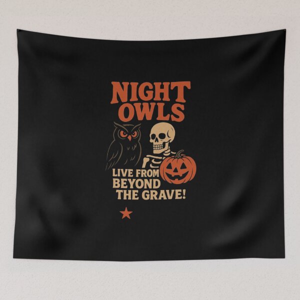Item preview, Night Owls — Live from Beyond the Grave!  designed and sold by Rare Plus Apparel!.