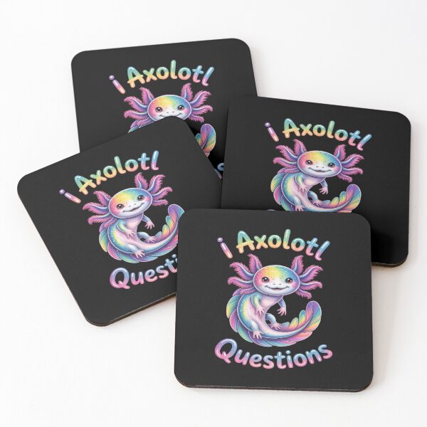Item preview, I Axolotl Questions Funny Axolotl Kawaii designed and sold by ShelFisher.