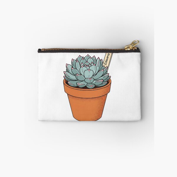 Item preview, Cute Echeveria Succulent Potted Plant Illustration designed and sold by k3rstman1.