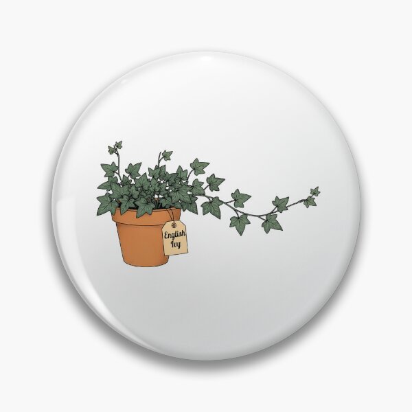 Item preview, Potted English Ivy Plant Botanical Illustration designed and sold by k3rstman1.