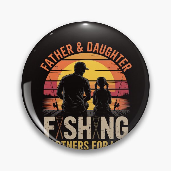 Item preview, Fisherman Dad and Daughter Fishing Partners For Life Girls designed and sold by ControlCenter.