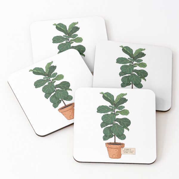 Item preview, Fiddle Leaf Fig Houseplant Botanical Illustration designed and sold by k3rstman1.