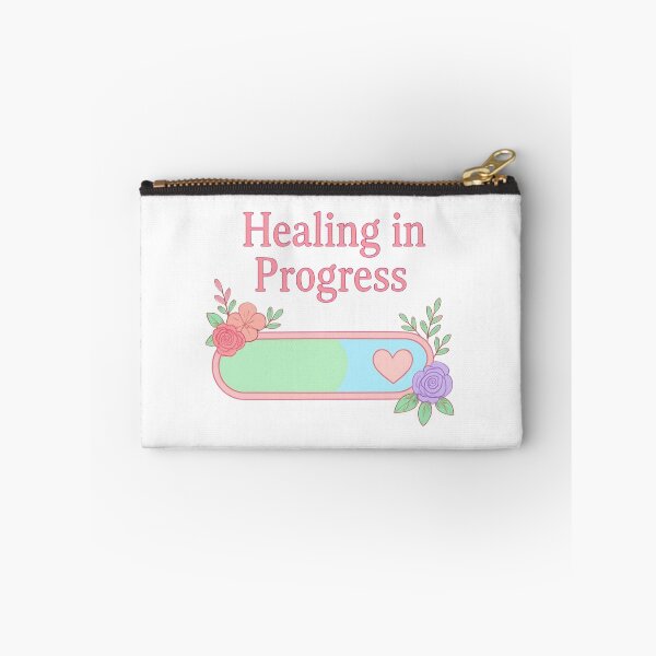 Item preview, Healing in Progress Pastel Floral Bar • Soft Self-Care & Emotional Wellness Aesthetic designed and sold by SirensSageStone.