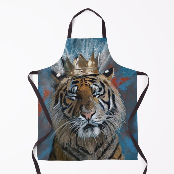 Item preview, Royal Tiger- Majestic Crowned Tiger Art designed and sold by jassoart.