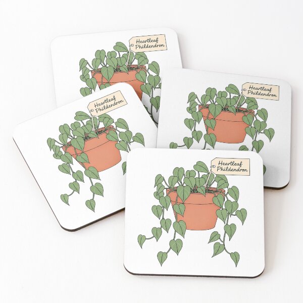 Item preview, Cute Heartleaf Philodendron Potted Houseplant Botanical Art designed and sold by k3rstman1.