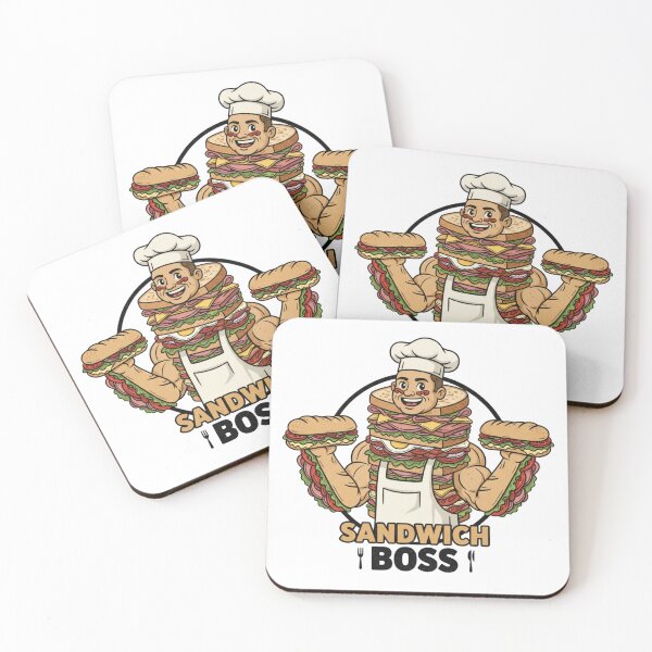 Item preview, Sandwich Boss Cartoon Chef designed and sold by GenzShoppingHub.