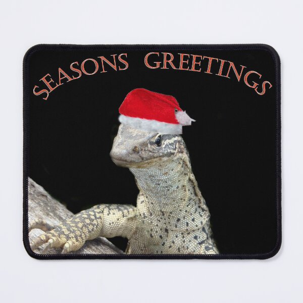 Item preview, A Scaley Christmas Greeting designed and sold by Rainbow Farm Photography.
