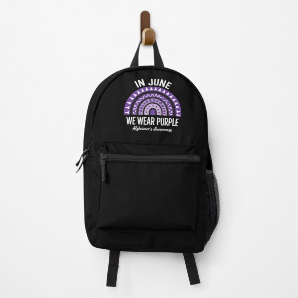 Item preview, Rainbow In June We Wear Purple Alzheimer’s Awareness designed and sold by AmparoBoyle.
