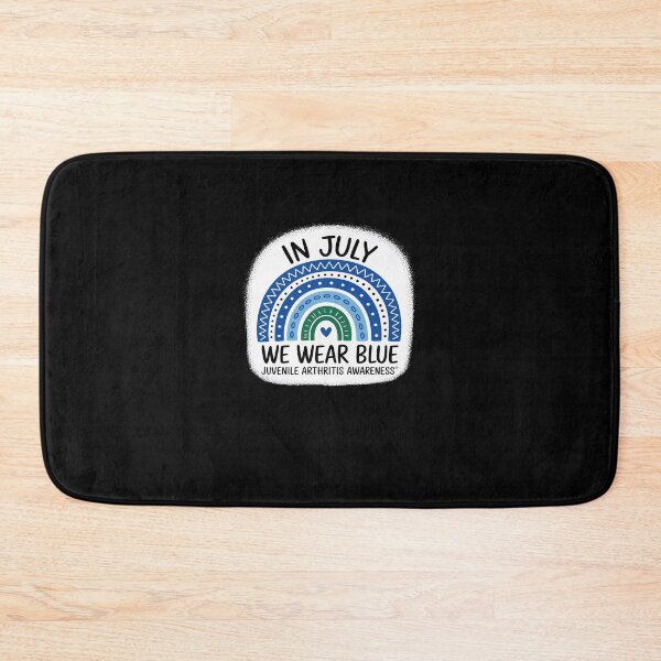 Item preview, Rainbow In July We Wear Blue Juvenile Arthritis Awareness designed and sold by marcusry.