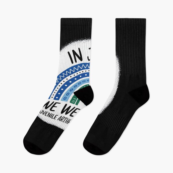 Item preview, Rainbow In July We Wear Blue Juvenile Arthritis Awareness designed and sold by marcusry.