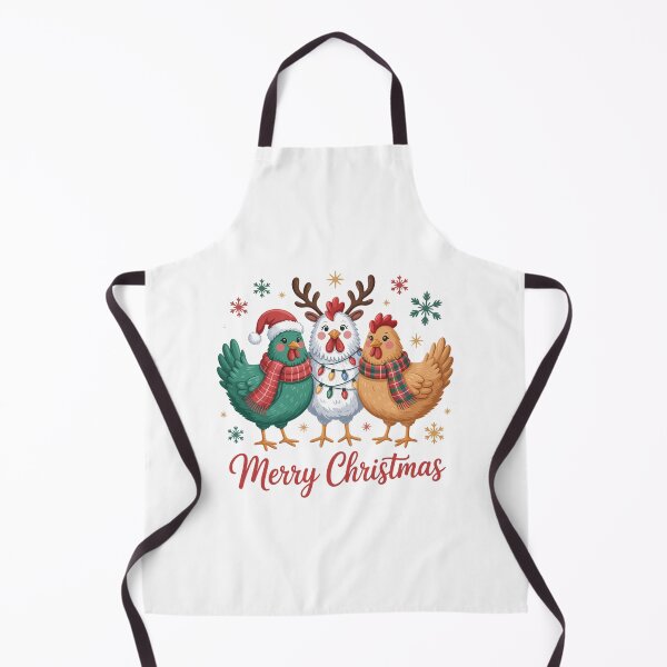 Item preview, Merry Chickmas Chicken Christmas designed and sold by PunkNation-Arts.