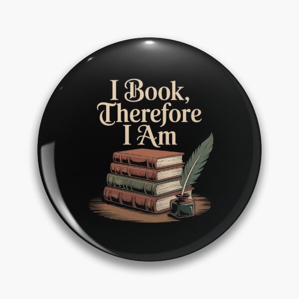 Item preview, I Book Therefore I Am Book Lovers designed and sold by Rotasiin.