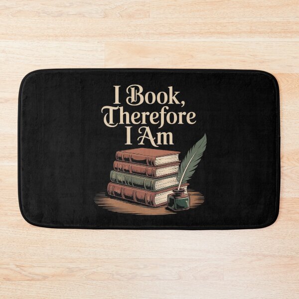 Item preview, I Book Therefore I Am Book Lovers designed and sold by Rotasiin.