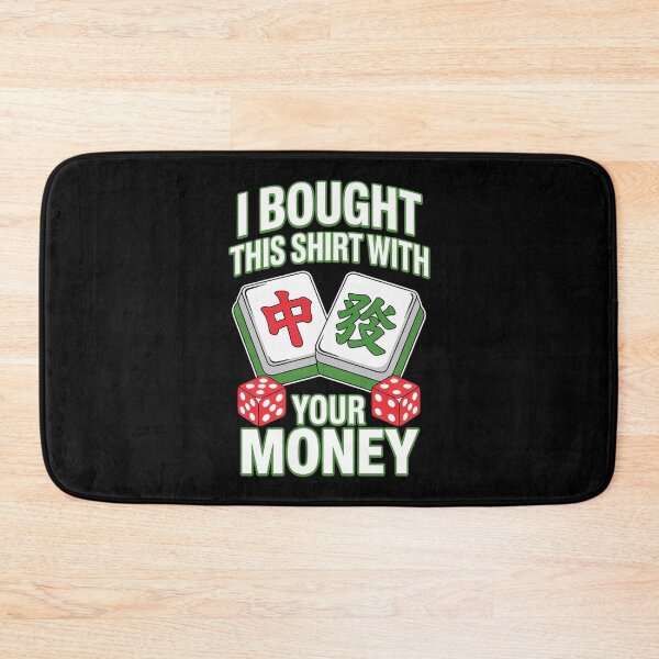 Item preview, I Bought This with Your Money Mahjong designed and sold by Rotasiin.