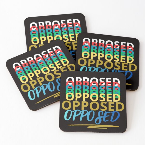 Item preview, Opposed – Bold Multicolor Typography Design designed and sold by Tadeusz1.