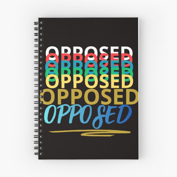 Item preview, Opposed – Bold Multicolor Typography Design designed and sold by Tadeusz1.