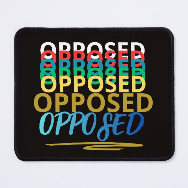 Item preview, Opposed – Bold Multicolor Typography Design designed and sold by Tadeusz1.