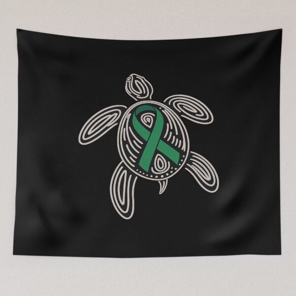 Item preview, Liver Cancer Awareness Primary Hepatic Green Ribbon Jaundice designed and sold by DrewLeuschke.