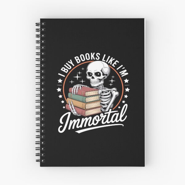 Item preview, I Buy Books Like I'm Immortal Book Reader Reading designed and sold by LinlinsDemons.