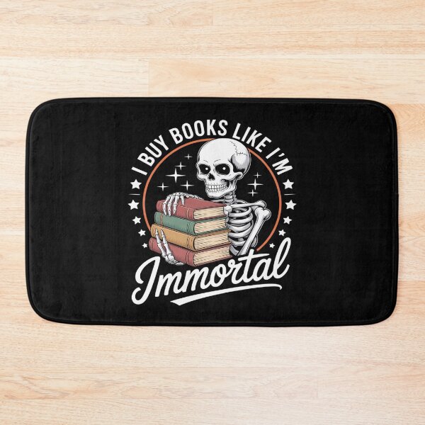 Item preview, I Buy Books Like I'm Immortal Book Reader Reading designed and sold by LinlinsDemons.