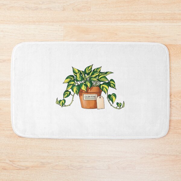 Item preview, Potted Golden Pothos Houseplant Illustration designed and sold by k3rstman1.